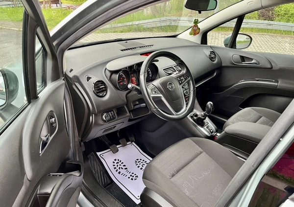 Opel Meriva cena 21900 przebieg: 148499, rok produkcji 2011 z Barczewo małe 466